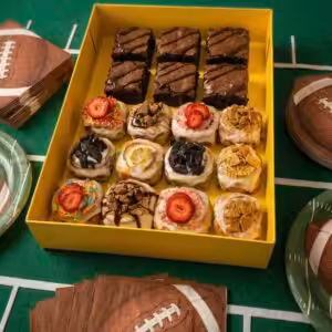 All about the cinnamon super bowl box